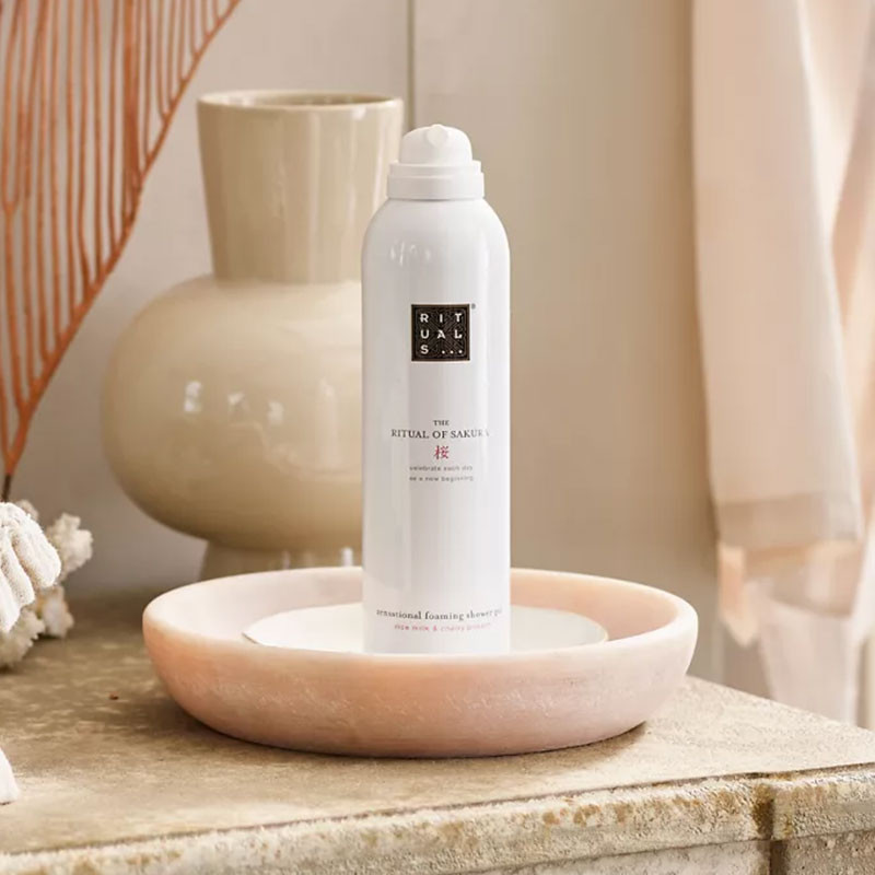 Foaming Shower Gel The Ritual Of Sakura Rituals 48068 SAS EuroBonus Shop