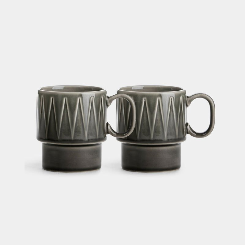 Coffee & More Coffee Mug 2-pack