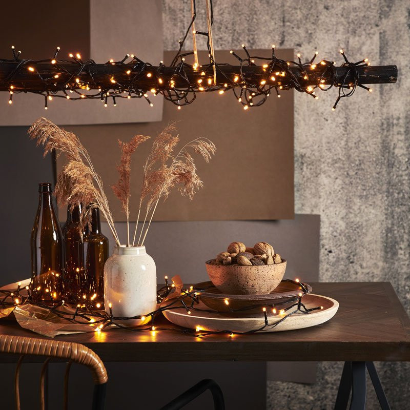 LED Light String Golden Warm White 24 m