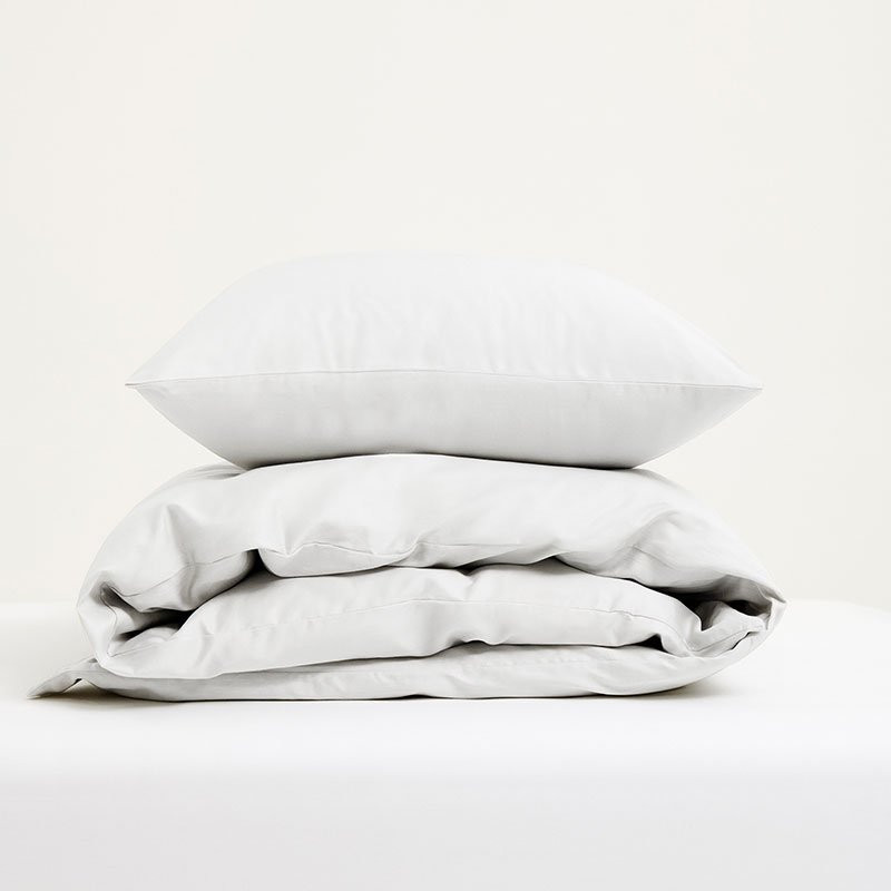 Bedding Set Arkipelag Blank Single White 150x210 cm