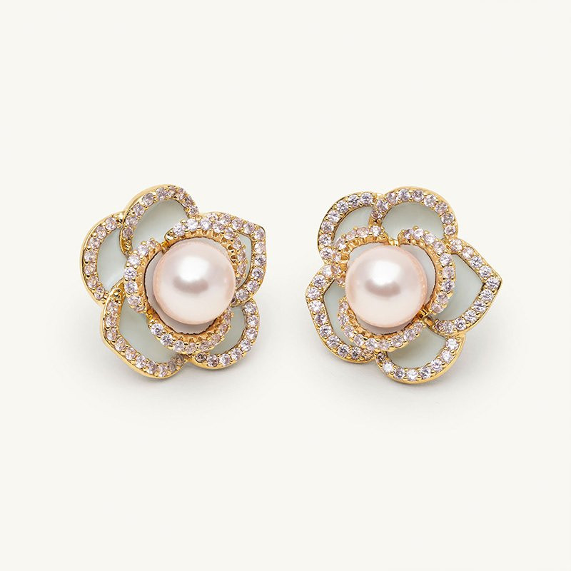 Earrings Coco Rose Celestial Pink/Blue