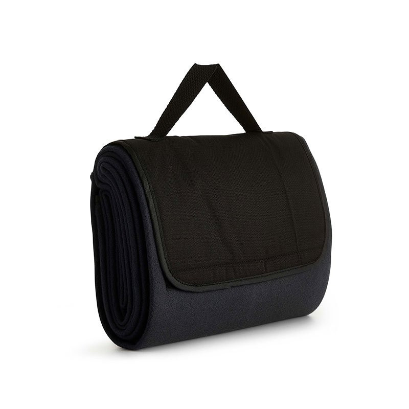 Picnic blanket black 150 x 120 cm
