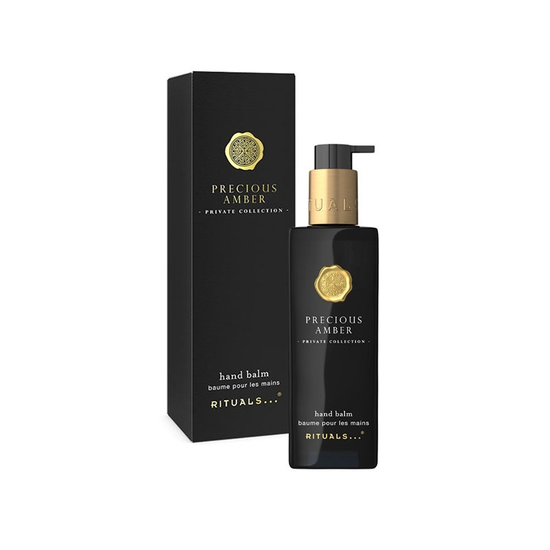 Hand balm, glass bottle 175ml, Precious Amber