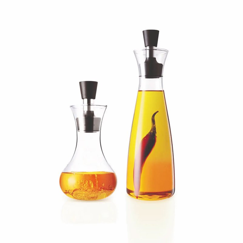 Oil/Vinegar Carafe & Dressing Shaker Set