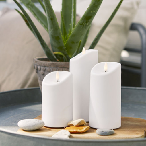 LED Pillar Candle Flamme