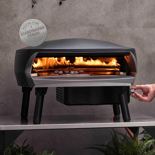 ETNA Rotante Pizza Oven Black