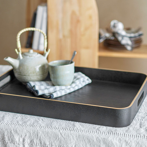 Leyton Serving tray Black