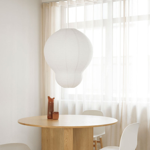 Lamp Puff Bulb White