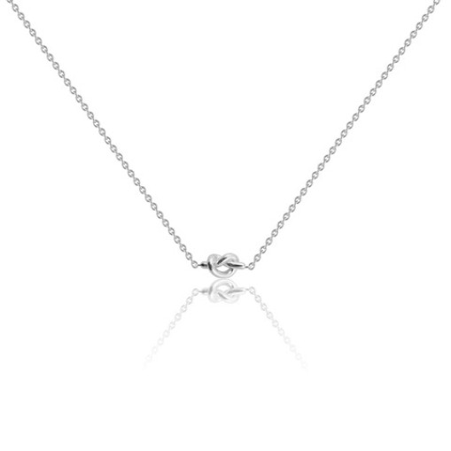 Knot Necklace Silver