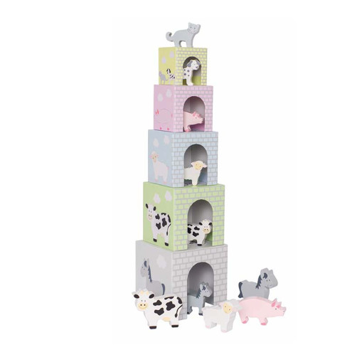 Stackable Cubes Animals