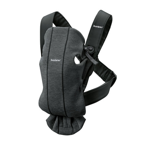 Baby Carrier Mini 3D-jersey Black Grey