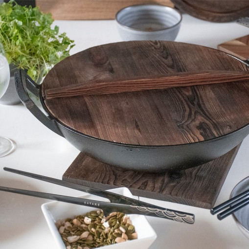 Cast Iron Wok