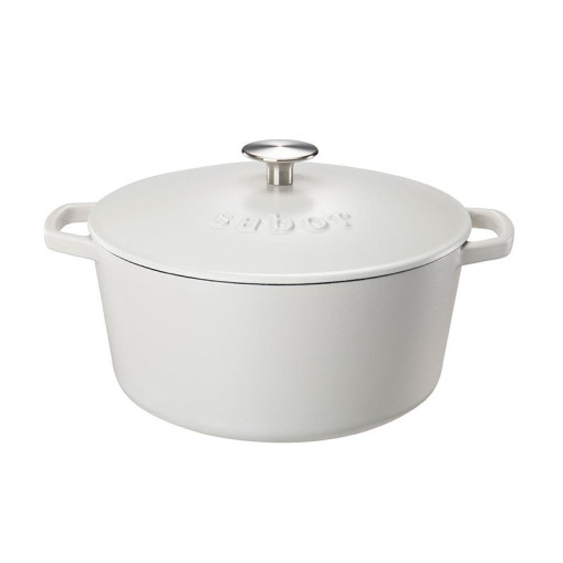 Cast iron pot Matt White 4,4 L