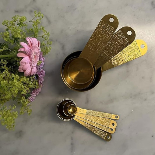 Frost Measuring set 7 parts Brass