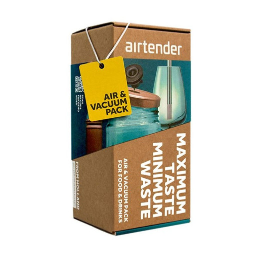 Gift set with aerator & vacuum