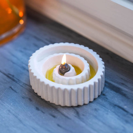 Oil Candle Spiral