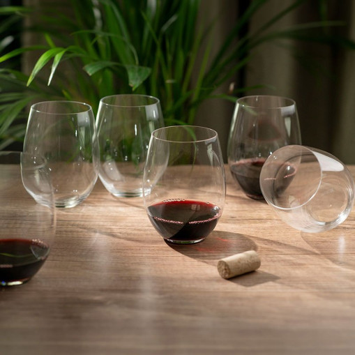 Red Wine Glass O Wine Cabernet/Merlot 6-pack