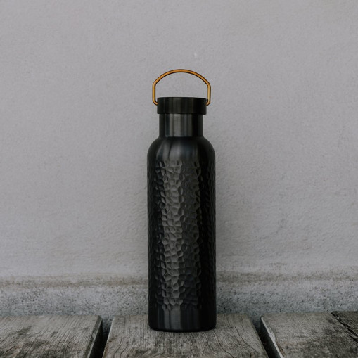 Snörök thermos bottle black
