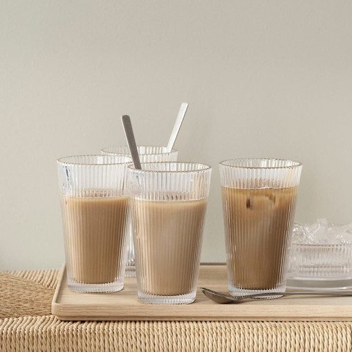 Pilastro drinking glass 4-pack