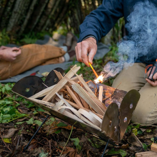 Foldable Grill Flatpack & Firepit