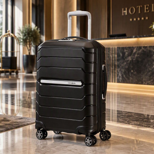 Flux Cabin Suitcase 55 cm Black