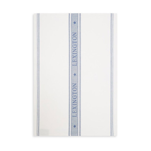 Icons Jacquard Tea Towel 50x70 cm White/Blue