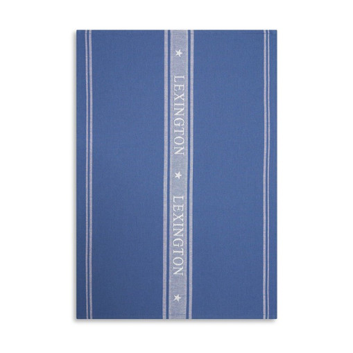 Icons Jacquard Tea Towel 50x70 cm Blue/White