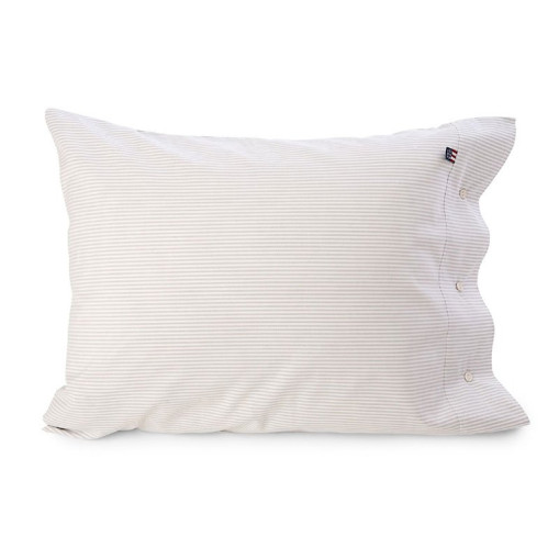 Icons Pinpoint Pillowcase 50x60 cm Gray/White