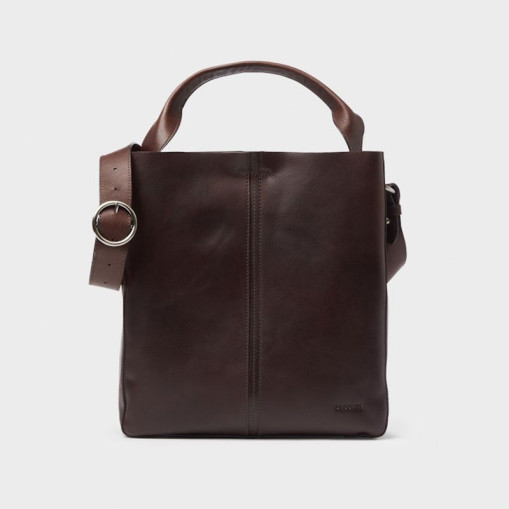 Elsa Tote Bag Dark Brown
