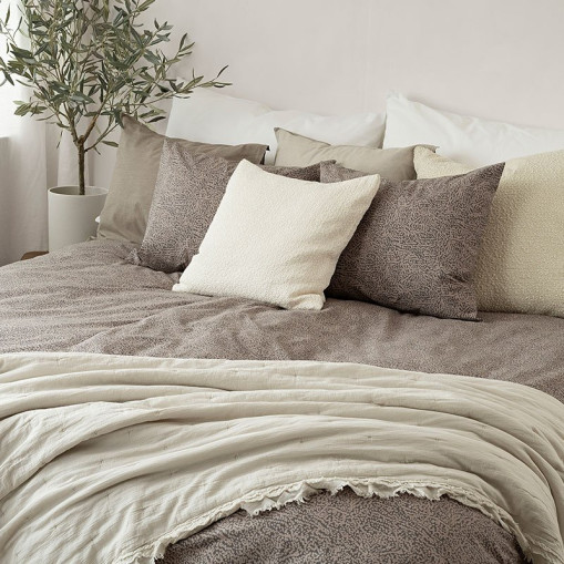 Bedding Set 2-Piece Set Sylvi Brown