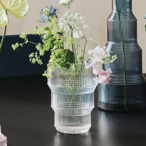 Tulip Vase Pavilion Clear 173 mm