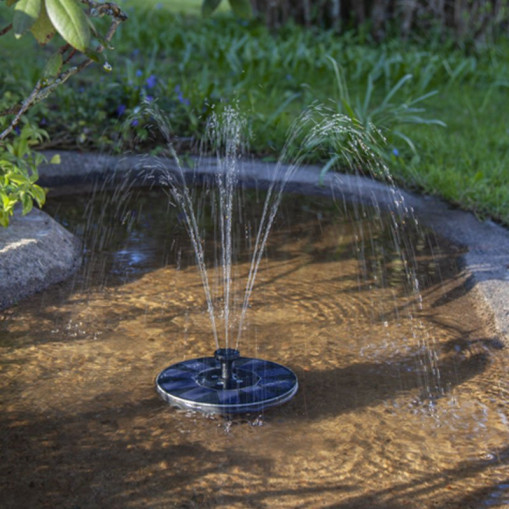 Solar-Powered Fountain