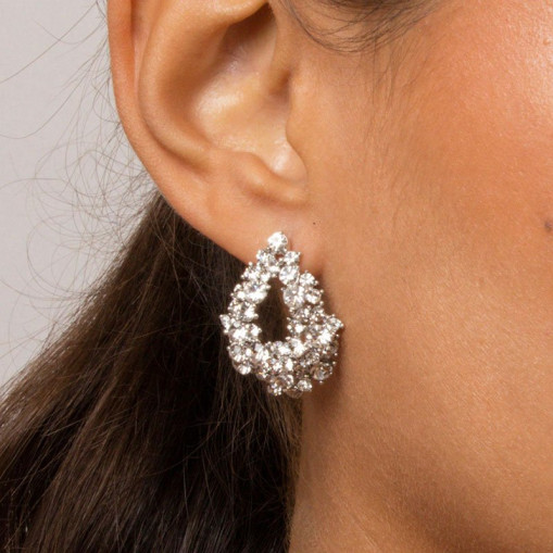 Alice Earrings Crystal