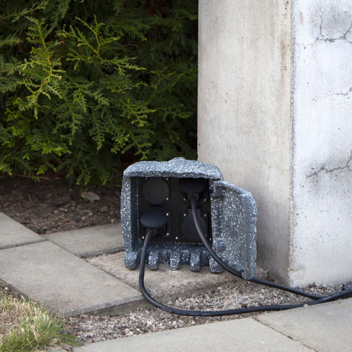 Plug Power Strip with 4 Outlets (Outdoor)