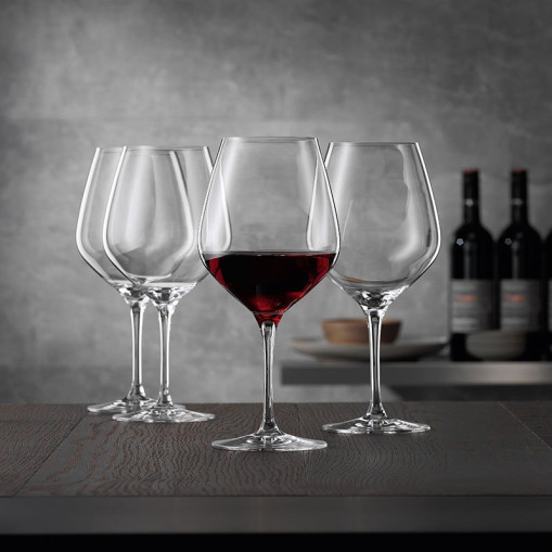 Authentis Burgundy Glass 70 cl 4-pack