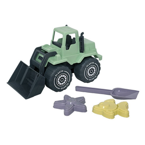 Sand set with front loader 30 cm, 4 pieces