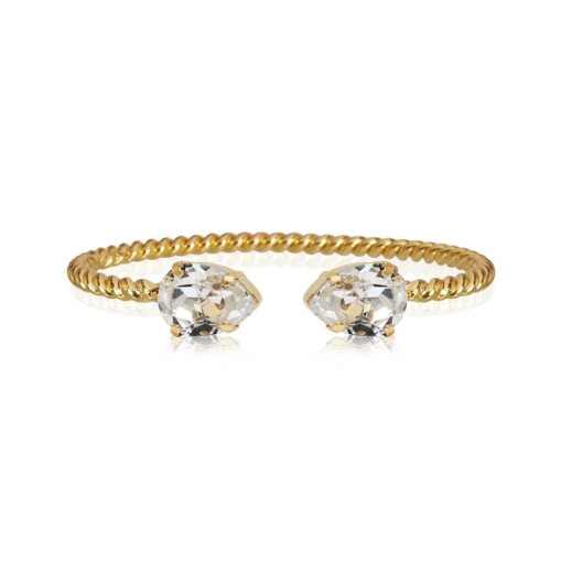 Bracelet Mini drop Gold Crystal