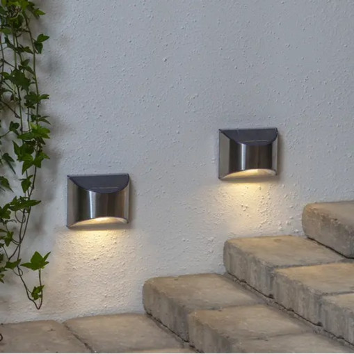 Solar Wall Light Wally 2-pack