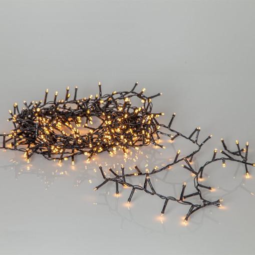 800 LED Warm White String Lights, 16 Meters, Outdoor, Timer