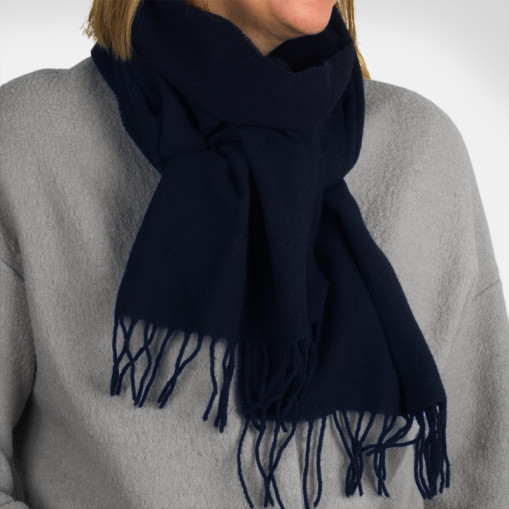 Scarf One Colored Navy