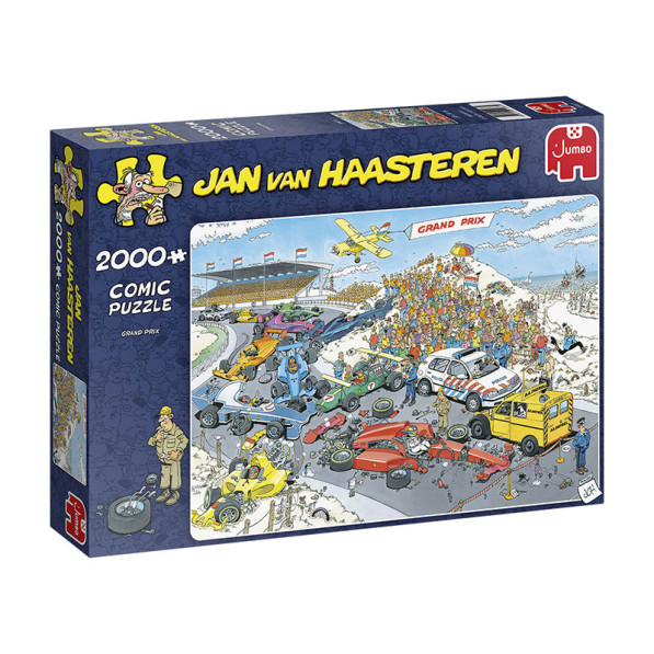 Glans Kilometers Nauwkeurig Puzzle Jan van Haasteren Formula 1 - The Start 2000 pieces, Board games  46600 | SAS EuroBonus Shop